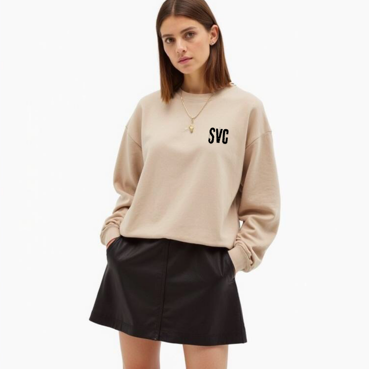 PRE ORDER - Nude SVC Oversized Sweatshirt